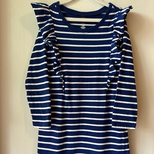 Girls dress, Tea Collection, navy/white striped